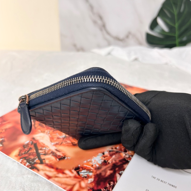 BV Zip-around ６卡邊隻羊皮拉鏈短夾-15