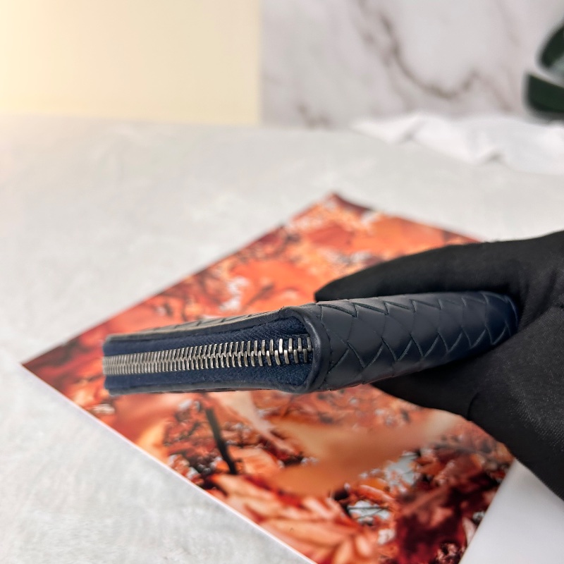 BV Zip-around ６卡邊隻羊皮拉鏈短夾-17