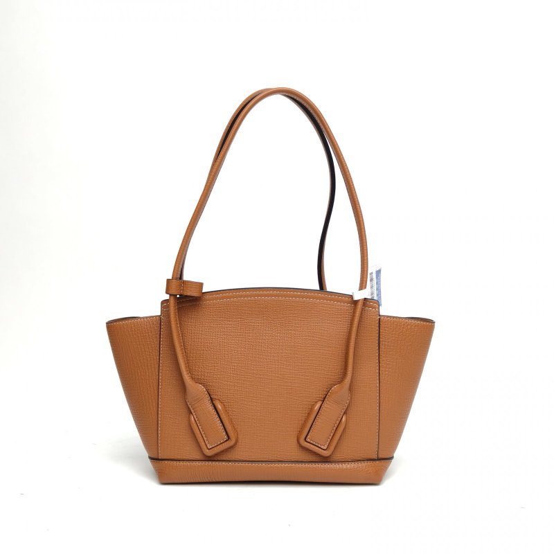 BOTTEGA VENETA Arco小號22棕色牛皮肩背包-2