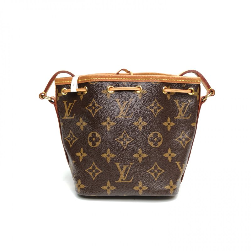 LOUIS VUITTON NOÉ水桶包Nano13老花PVC金扣2017肩背包-2