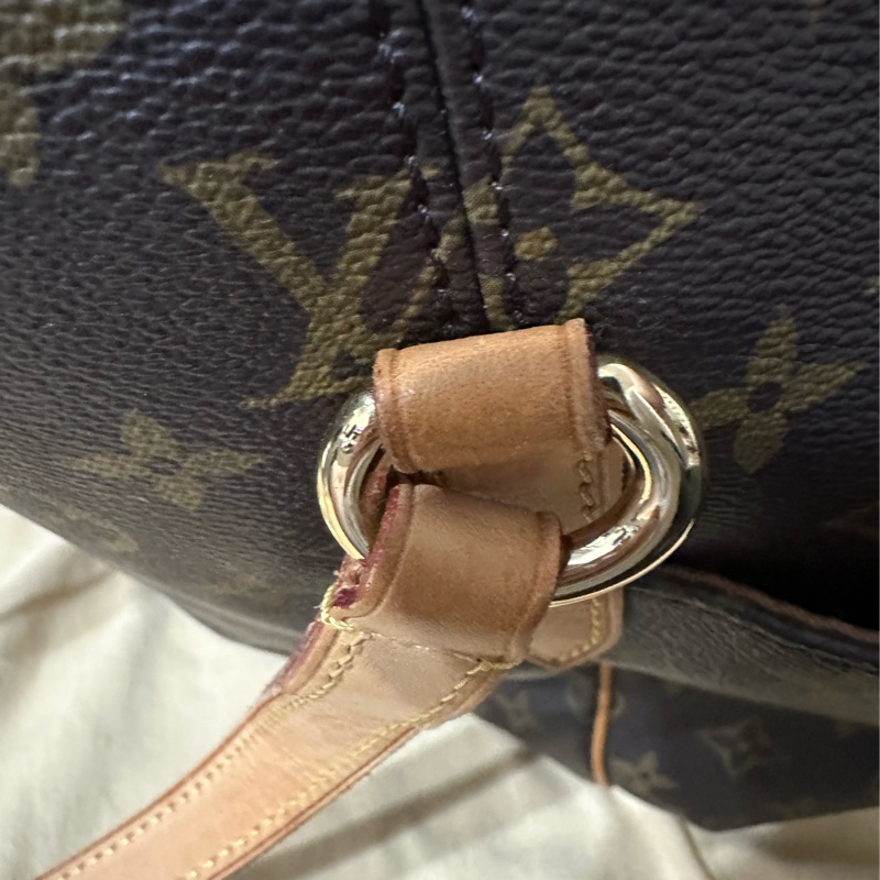 LOUIS VUITTON LV 路易威登 棕色 原花帆布 M56689-21
