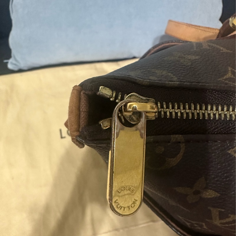 LOUIS VUITTON LV 路易威登 棕色 原花帆布 M56689-24