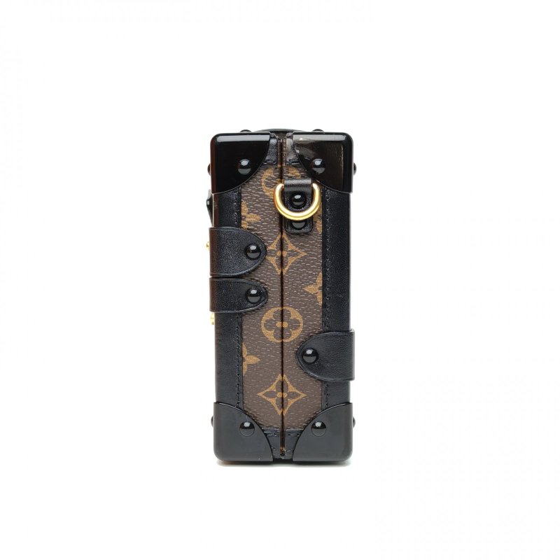 LOUIS VUITTON PETITEMALLE月光寶盒老花PVC金扣2016肩背包-1