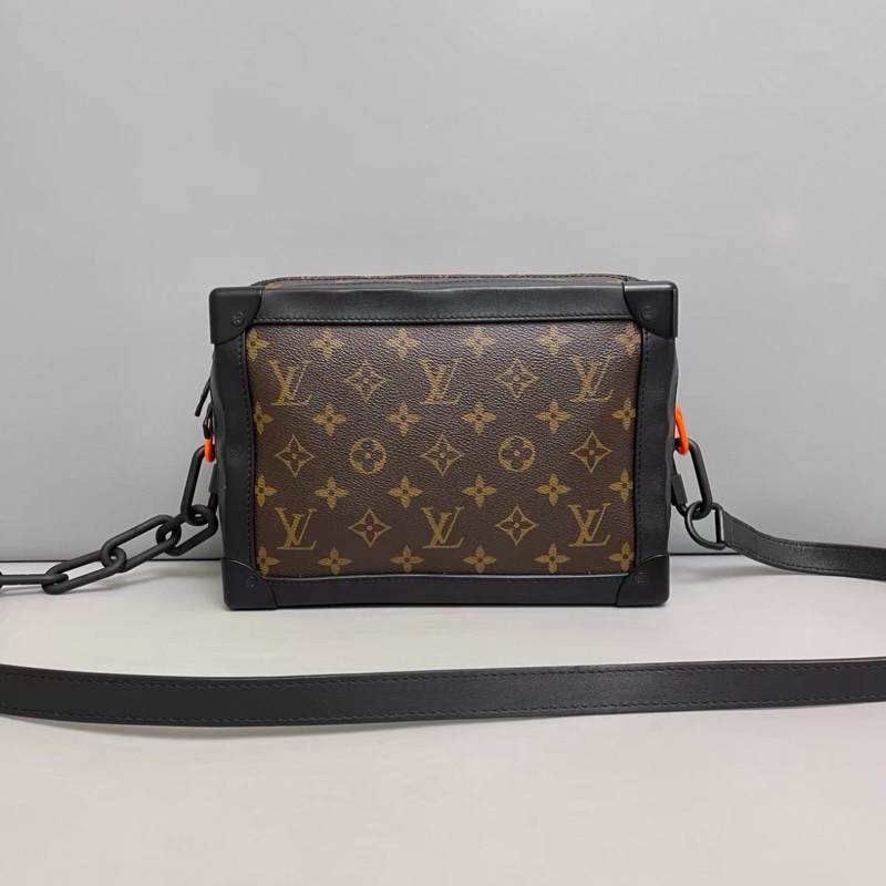 LV路易威登 男士 Soft Trunk老花軟盒子-1