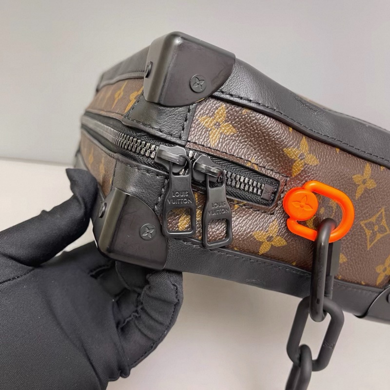 LV路易威登 男士 Soft Trunk老花軟盒子-5