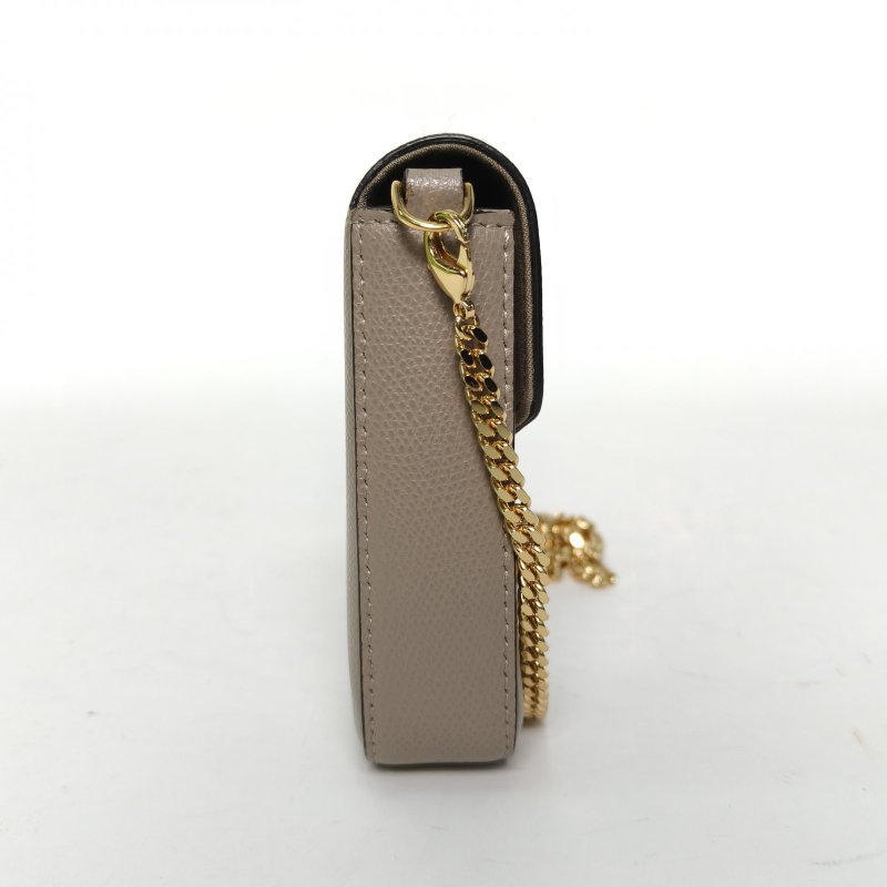 FENDI 灰色牛皮三合一鏈條包肩背包-1