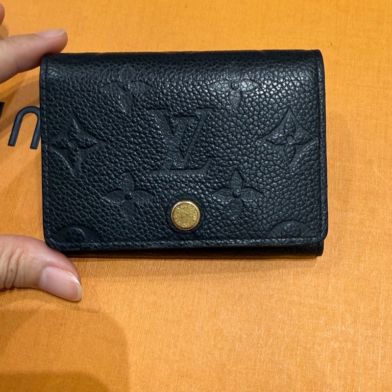 Louis Vuitton 黑色Empriente 皮革卡包 M58456-5