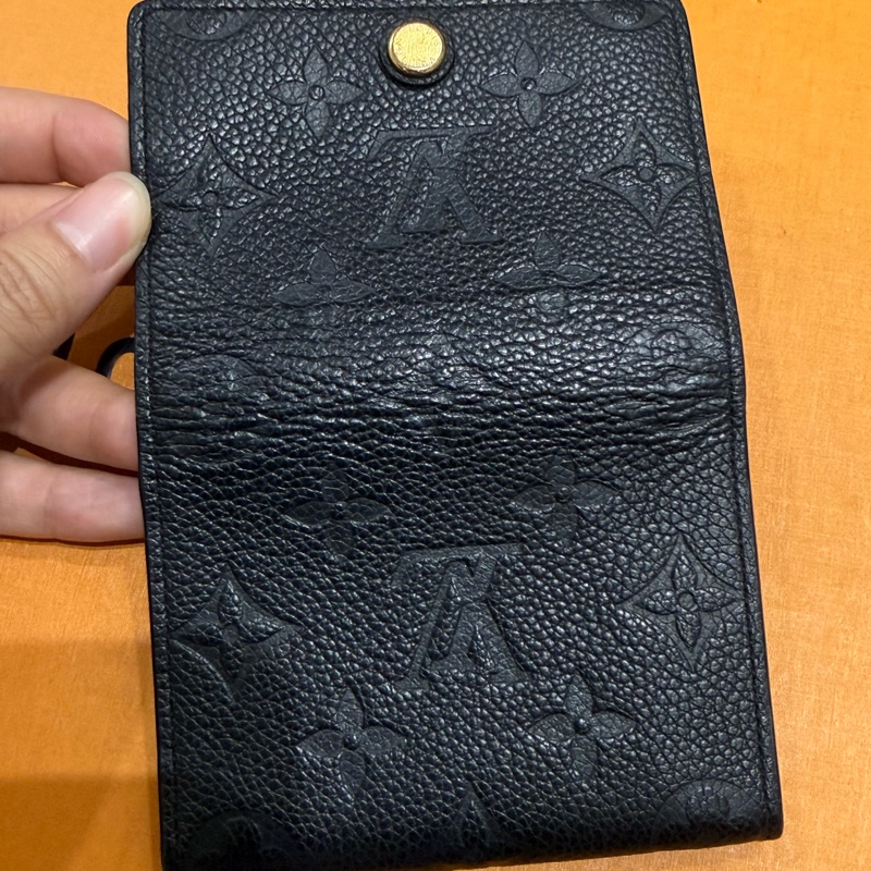 Louis Vuitton 黑色Empriente 皮革卡包 M58456-6