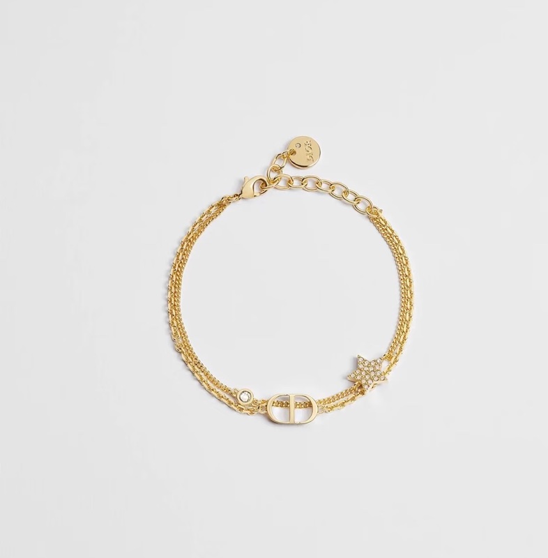 DIOR CD Petit雙層星星手鍊-4