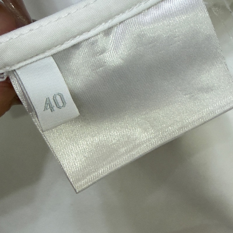 Miumiu 白色基本款襯衫 男女可穿-7