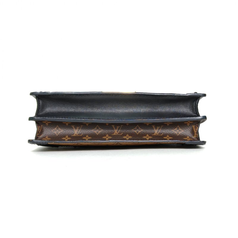 LOUIS VUITTON TrunkClutch軟盒子包拼色PVC晶片肩背包-4