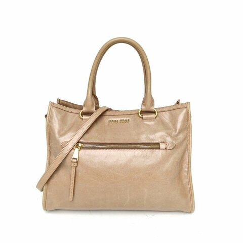 MIU MIU 駝色羊皮單肩包肩背包