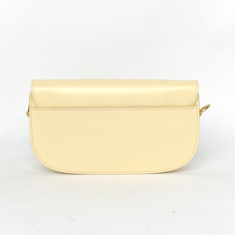 DIOR DiorBobbyEast-West黃色牛皮金扣2021肩背包-2