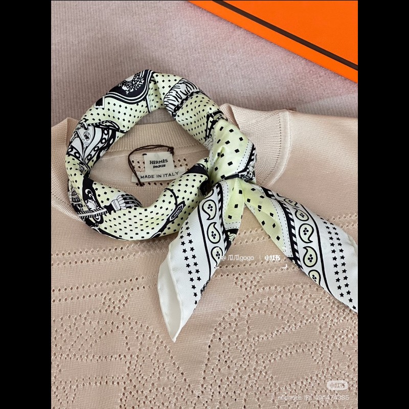 Hermès 全新爆款絲巾-王室鞍具55-3