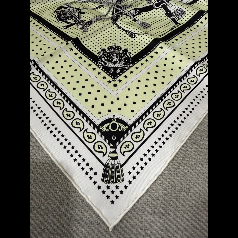 Hermès 全新爆款絲巾-王室鞍具55-6