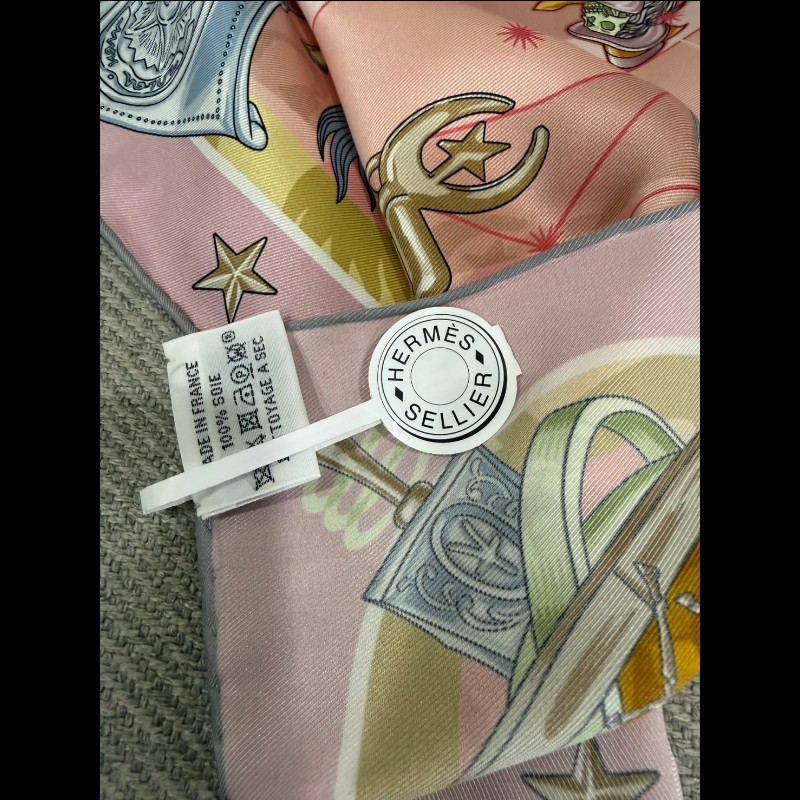 Hermès  Chorus Stellarum 70cm絲巾方巾-3