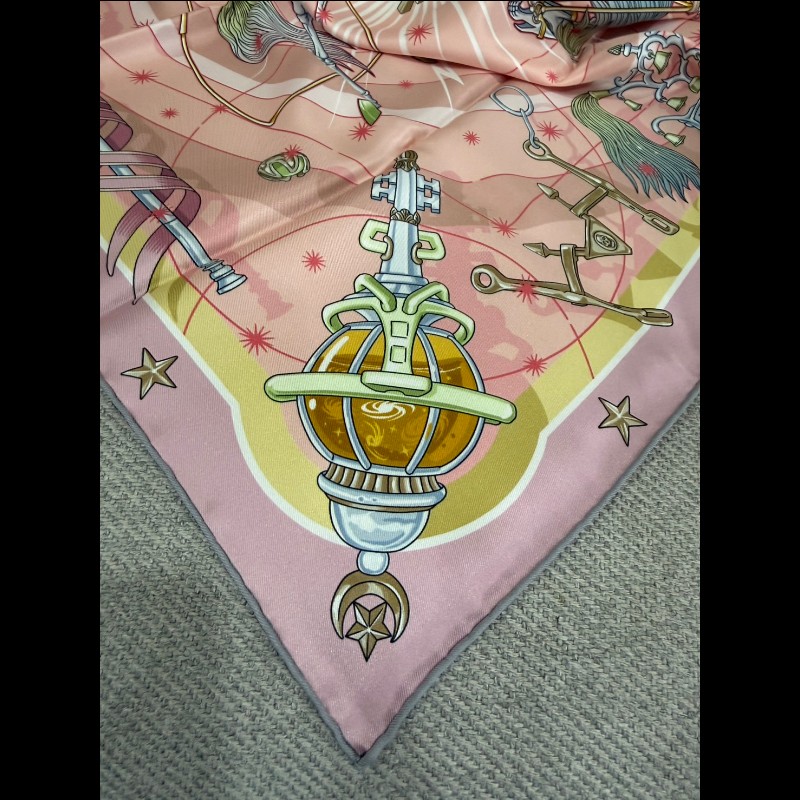 Hermès  Chorus Stellarum 70cm絲巾方巾-5