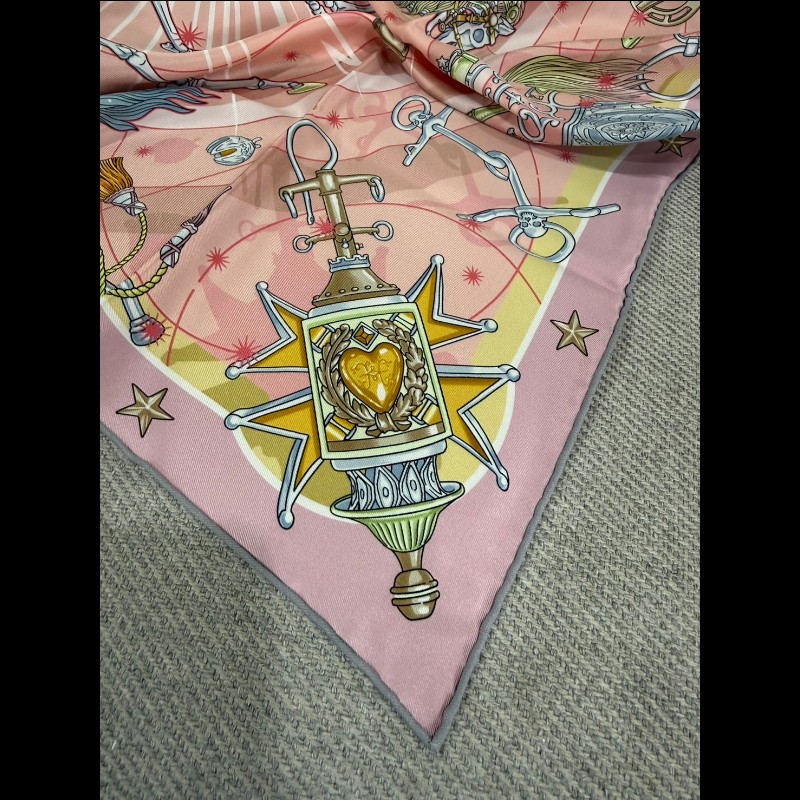 Hermès  Chorus Stellarum 70cm絲巾方巾-6