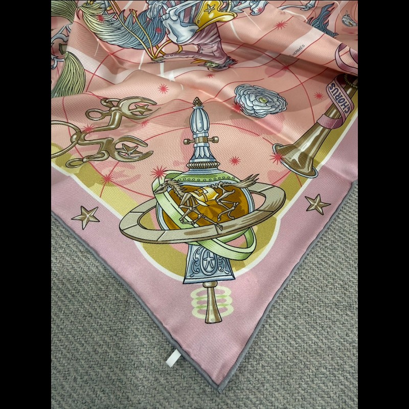 Hermès  Chorus Stellarum 70cm絲巾方巾-7