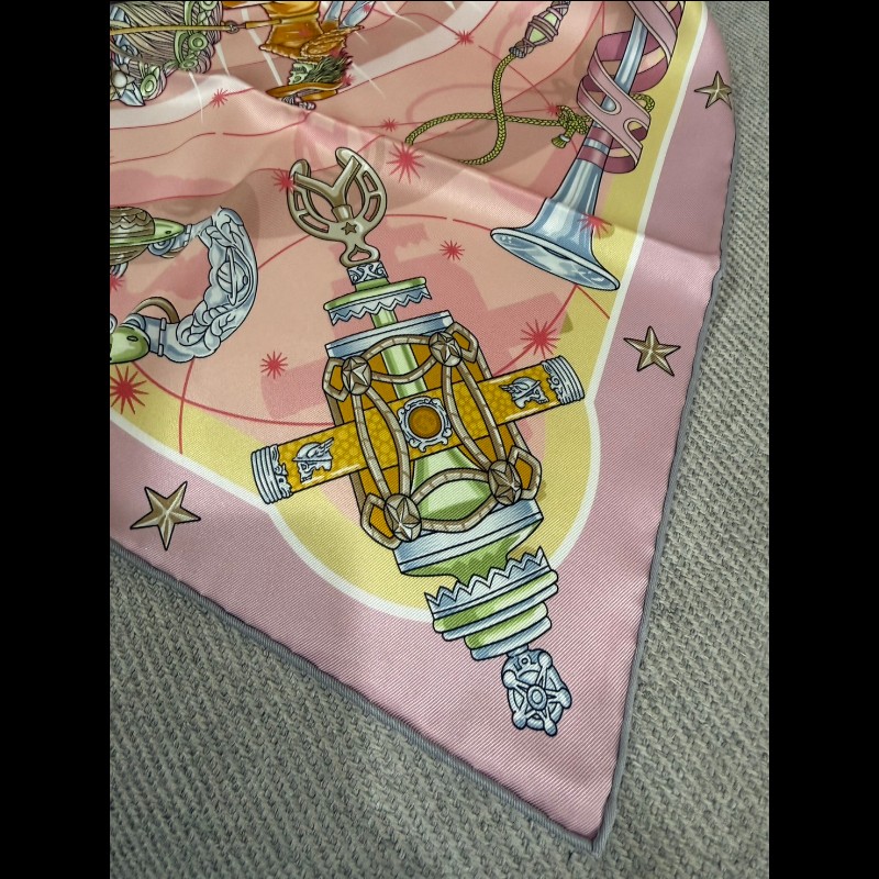Hermès  Chorus Stellarum 70cm絲巾方巾-8