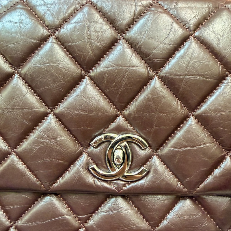 香奈兒 cf 單蓋包～法棍包-2