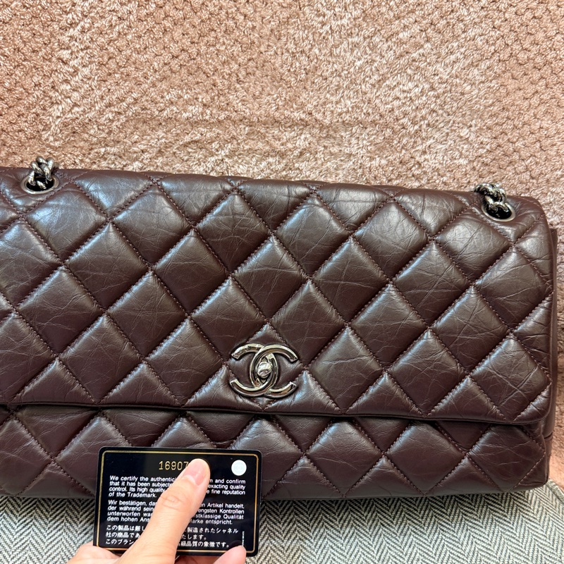 香奈兒 cf 單蓋包～法棍包-4