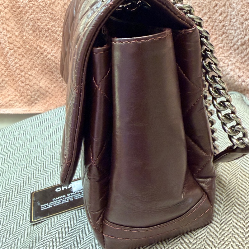 香奈兒 cf 單蓋包～法棍包-5