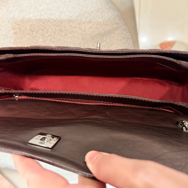 香奈兒 cf 單蓋包～法棍包-10