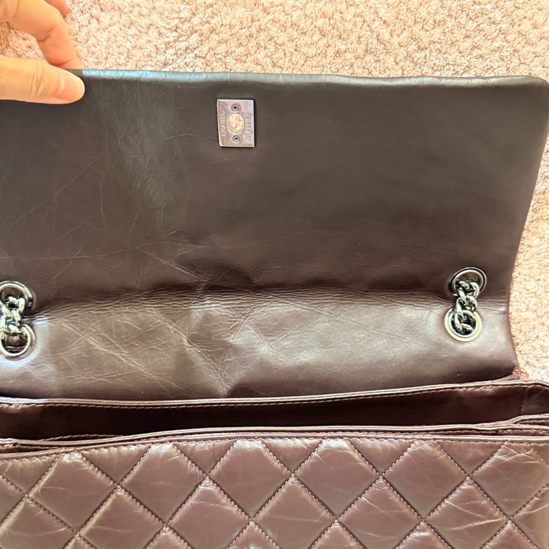 香奈兒 cf 單蓋包～法棍包-11