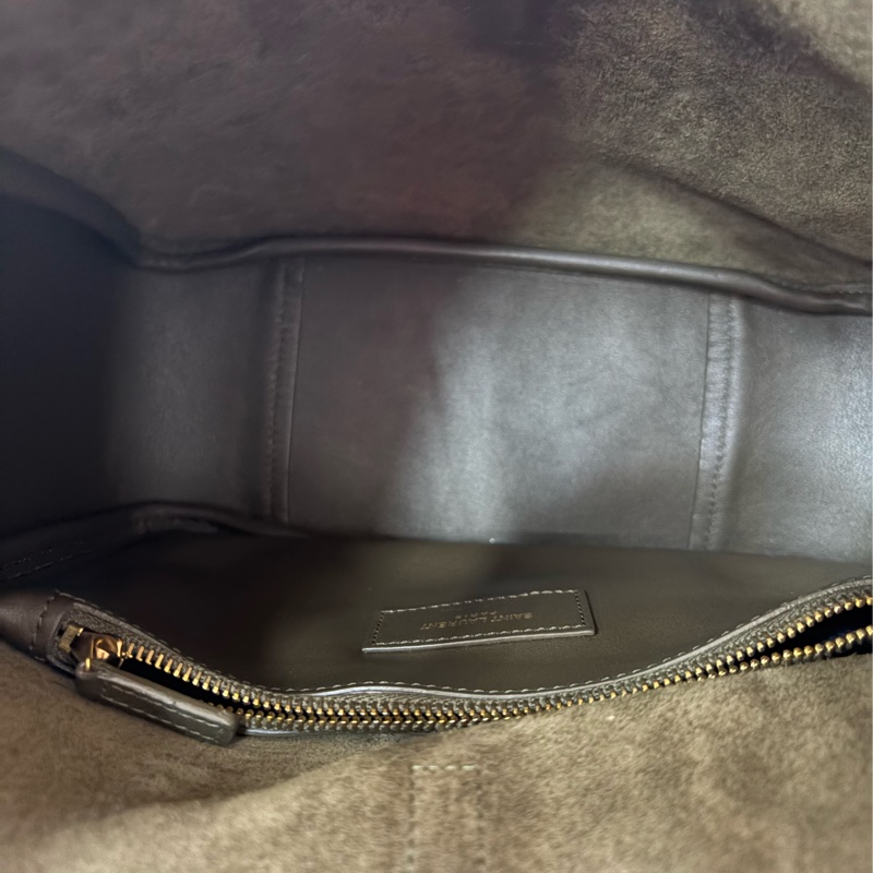 聖羅蘭Yves Saint Laurent YSL Le 5 À 7 Hobo小號 墨綠色-4