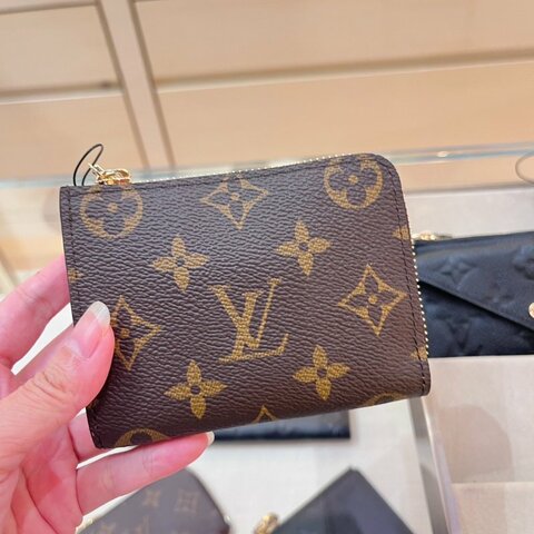 【現貨】LV 老花 L拉鍊小錢包 M83476