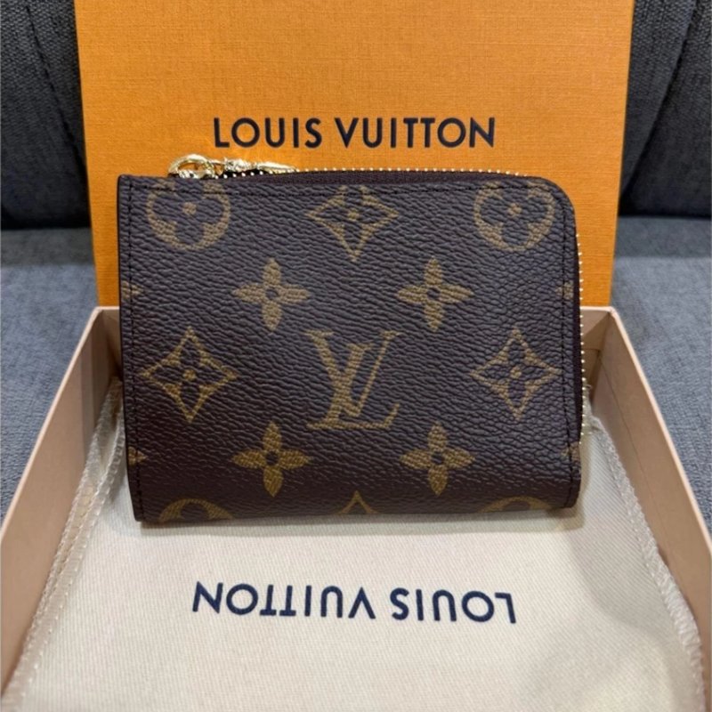【現貨】LV 老花 L拉鍊小錢包 M83476-2