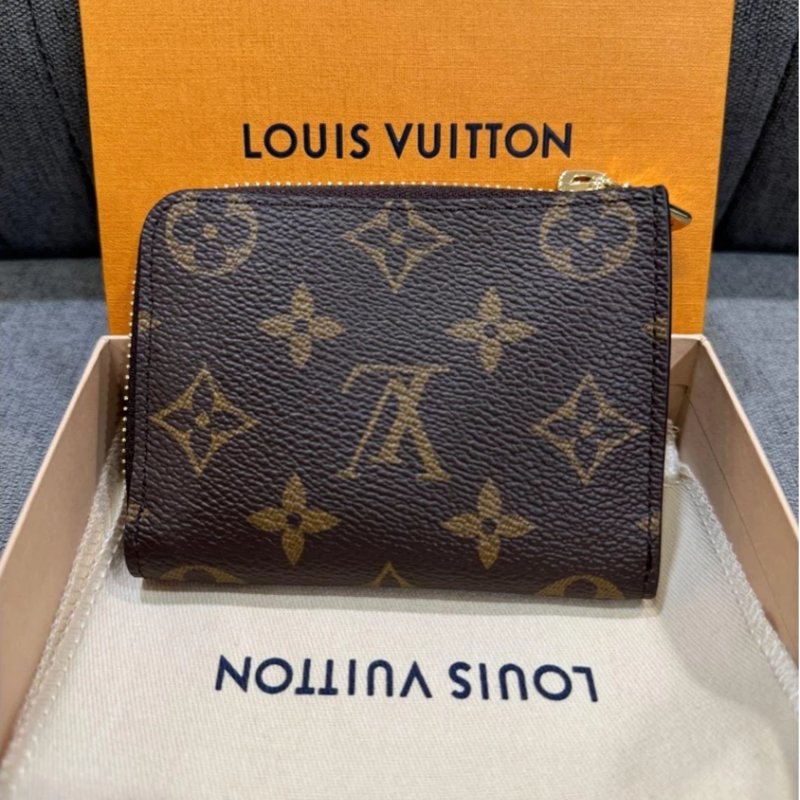 【現貨】LV 老花 L拉鍊小錢包 M83476-5
