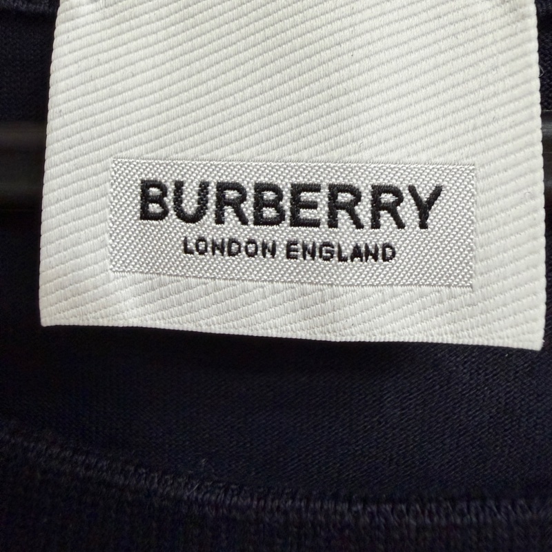 Burberry Logo 織帶T shirt-8