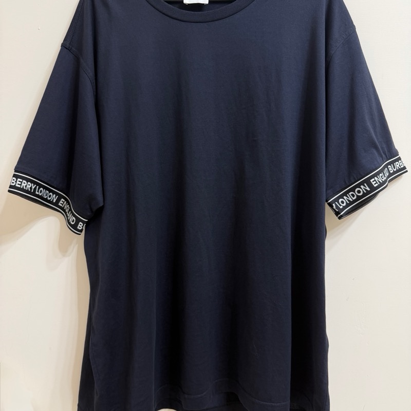 Burberry Logo 織帶T shirt-1