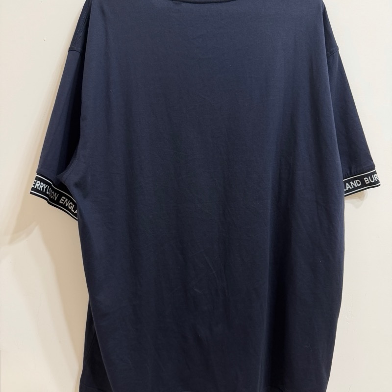 Burberry Logo 織帶T shirt-2