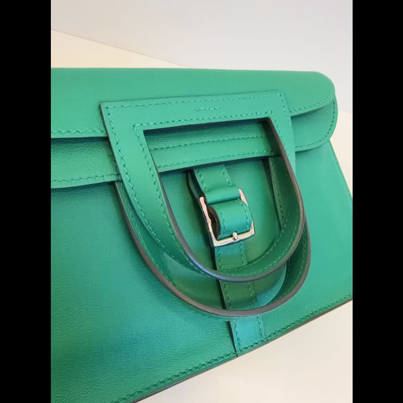 Hermes Mini Halzan 
竹子綠-4