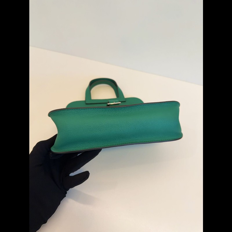 Hermes Mini Halzan 
竹子綠-10