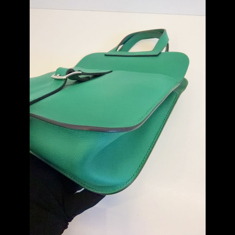 Hermes Mini Halzan 
竹子綠-12