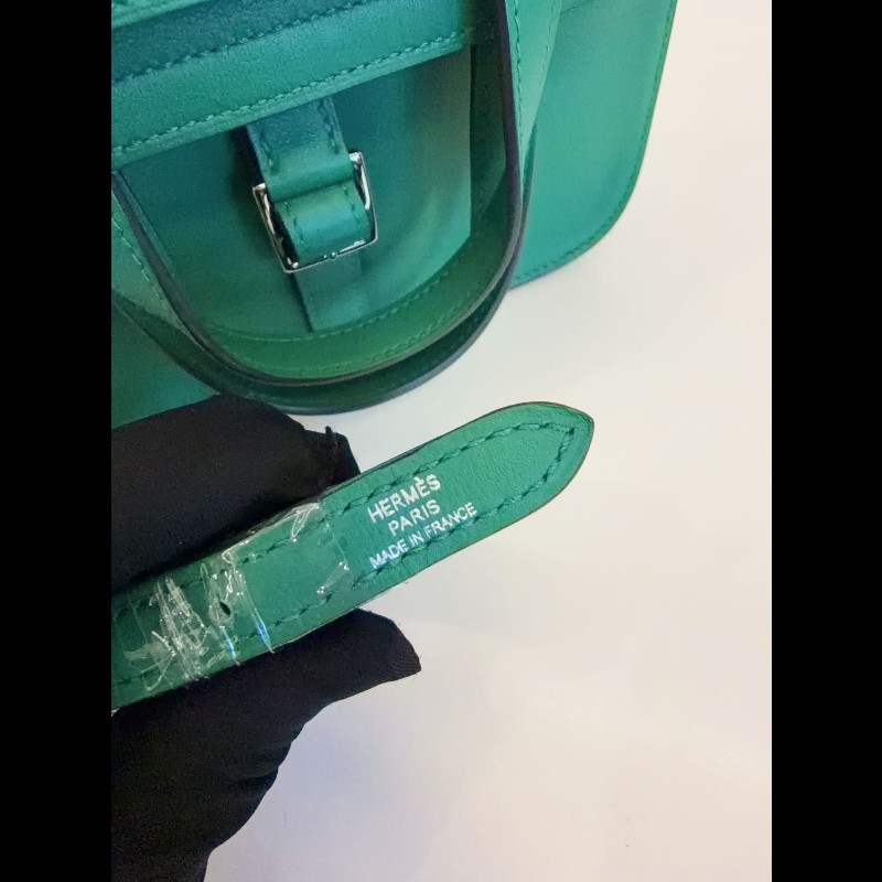 Hermes Mini Halzan 
竹子綠-15
