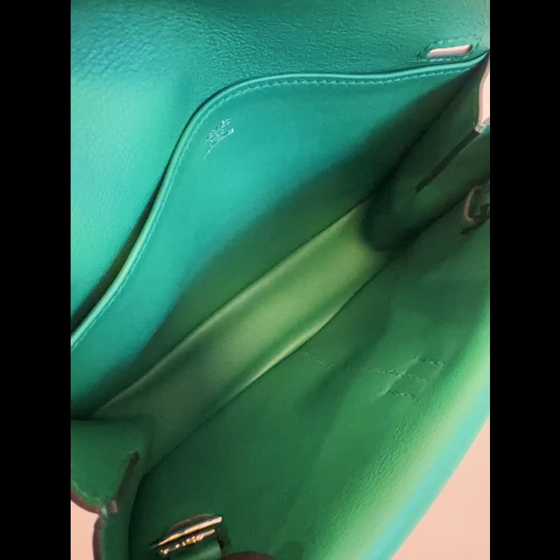 Hermes Mini Halzan 
竹子綠-16