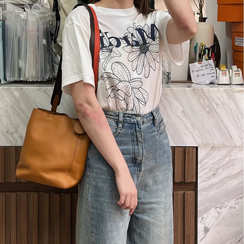 Hermes 愛馬仕 Licol 17 evercolor 棕色 水桶包 斜背包 肩背包 側背包-1