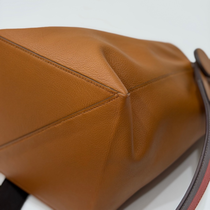 Hermes 愛馬仕 Licol 17 evercolor 棕色 水桶包 斜背包 肩背包 側背包-9