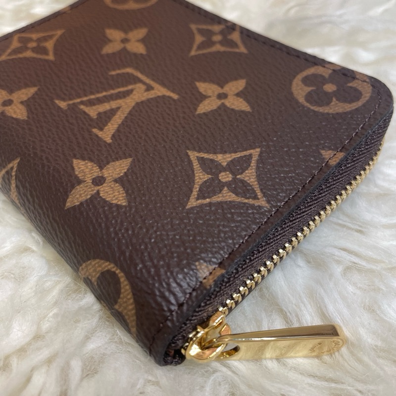 Lv Monogram M60067拉錬零錢咭包-3