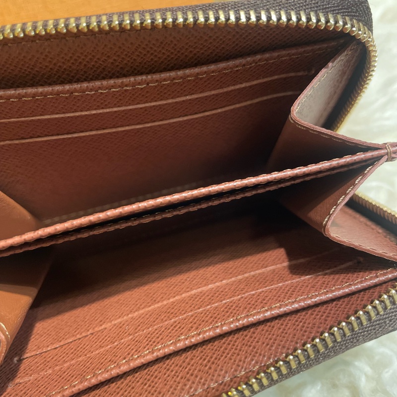 Lv Monogram M60067拉錬零錢咭包-5