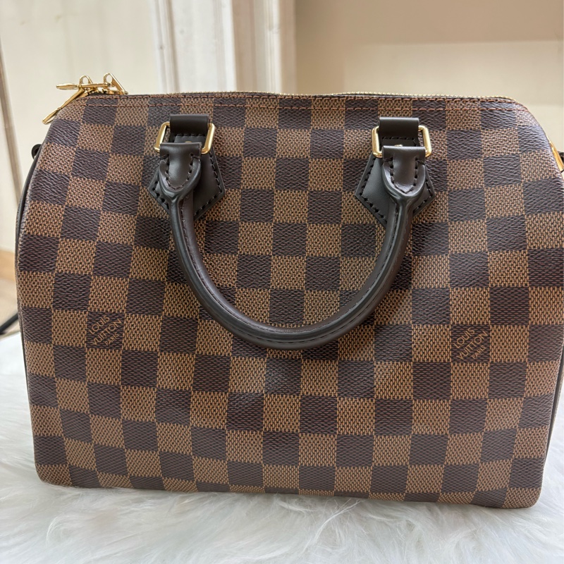 路易威登Louis Vuitton LV Speedy Bandoulière 25 棕色-1