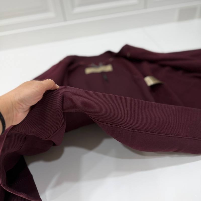Burberry  勃艮第紅 披肩 斗篷 外套 罩衫-14
