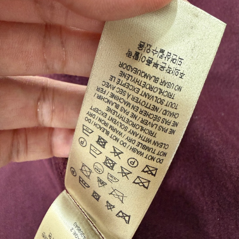 Burberry  勃艮第紅 披肩 斗篷 外套 罩衫-16