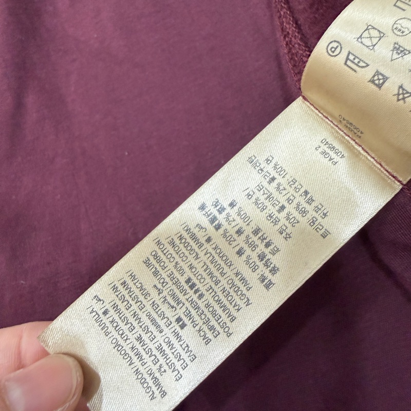 Burberry  勃艮第紅 披肩 斗篷 外套 罩衫-17