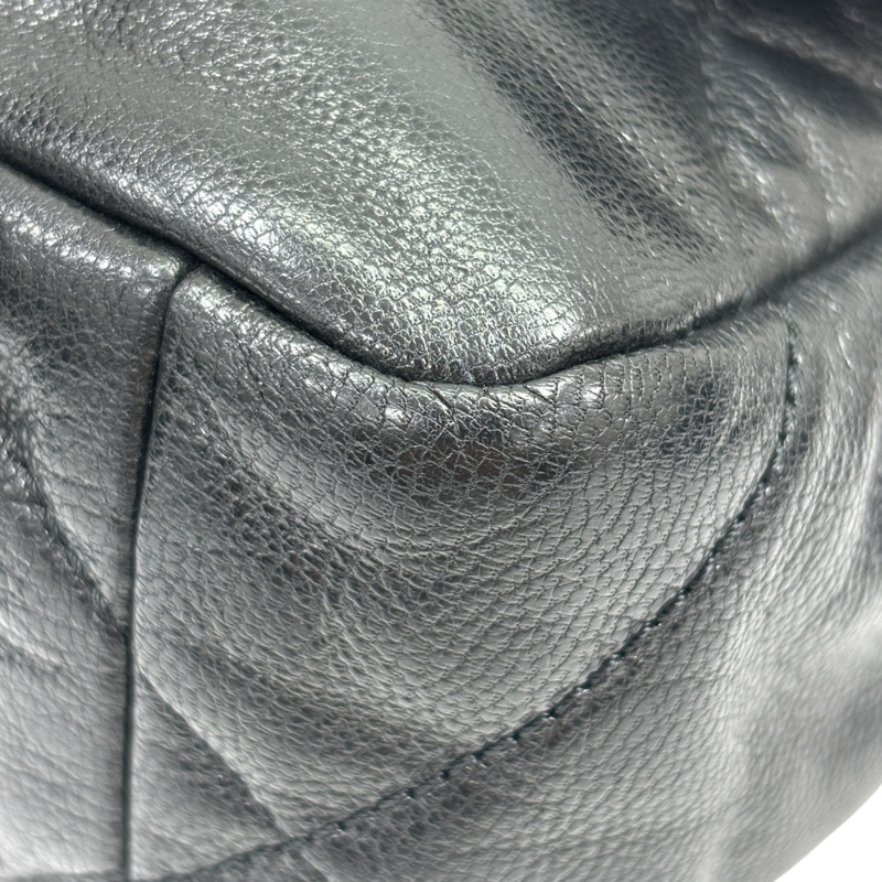 黑色 羊皮 19 Flap 菱格紋 荔枝紋 肩背包【CHANEL 香奈兒】 AS1160-11